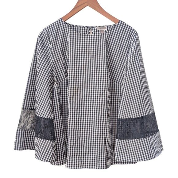 Chelsea28 Tops - Chelsea28 Navy Blue & White Top | Size Large